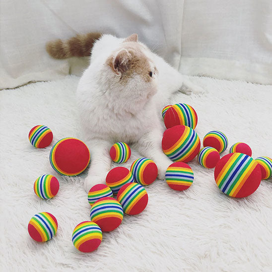jouet pour chat balle multiple