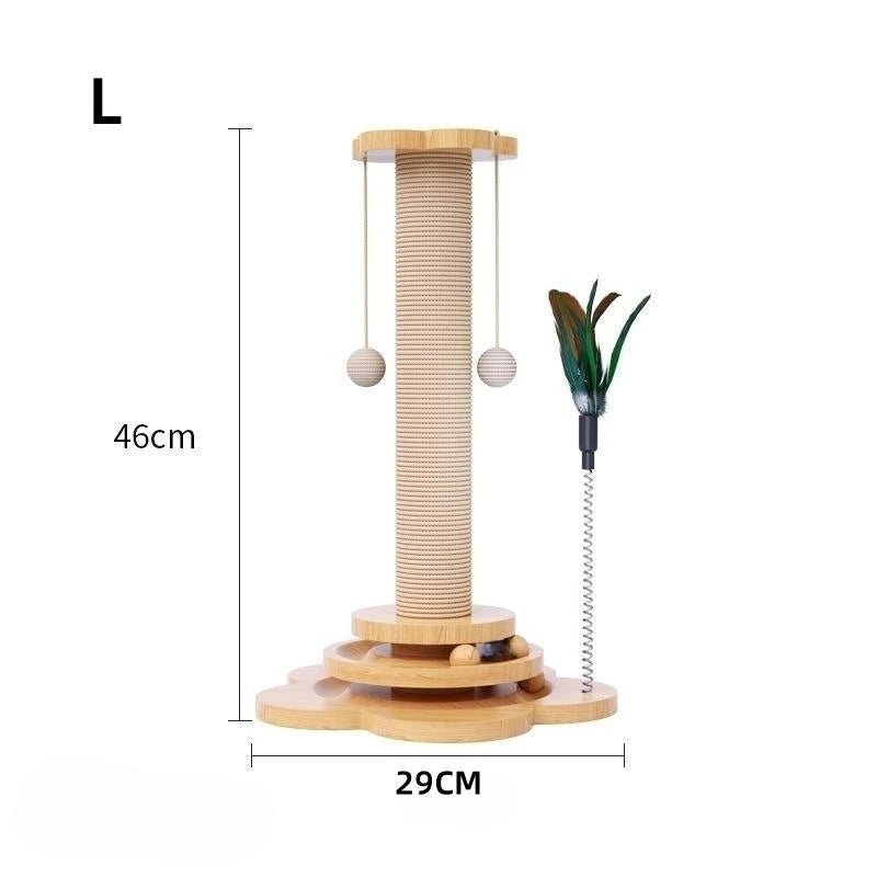 Arbre à chat en bois - ArboChat™ - Les trésors félins