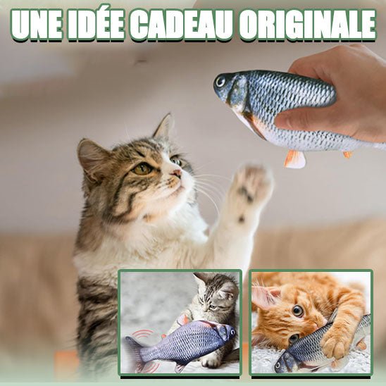 Jouet pour chat - Poisson - Les trésors félins